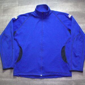 Kappa Track Jacket Full Zip Blue Vintage Style Streetwear Size L